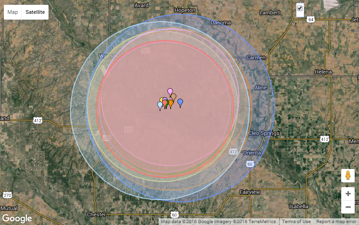 Google image of earthquakes