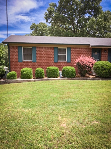 Front view of house