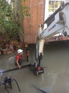 Flooding in Mississippi River damaging homes