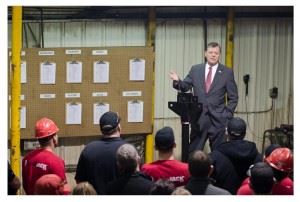 Congressman Tom Cole giving speech